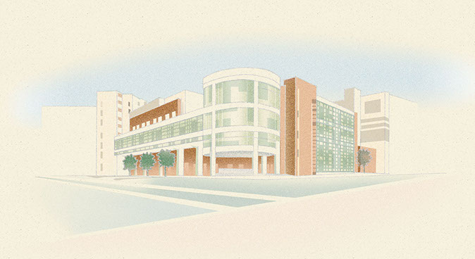 Illustration of Grant Hospital